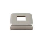 Steel Base Collars - 1/2 in. Square - Brushed Stainless Effect