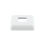 Steel Base Collars - 5/8 in. Square - Designer White