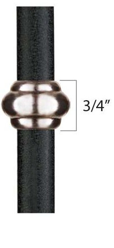 MB116 Express - Baluster Collars - Round Holes - With Set Screw