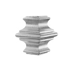 Aluminum Baluster Collar - 1/2" Square 