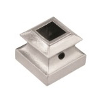 Aluminum Base Collar With Set Screw - 1/2" Square 